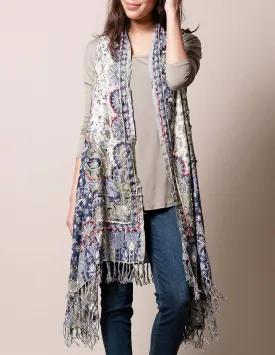 3-in-1 Jaipur Wrap - Blue Sage