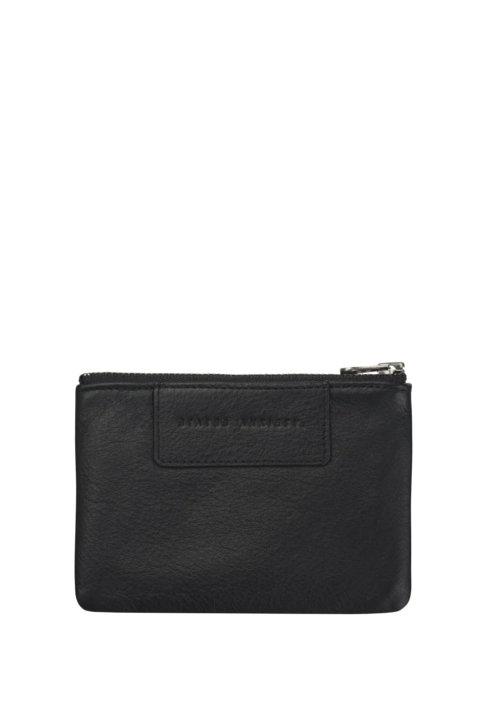 Anarchy Italian Leather Black Purse