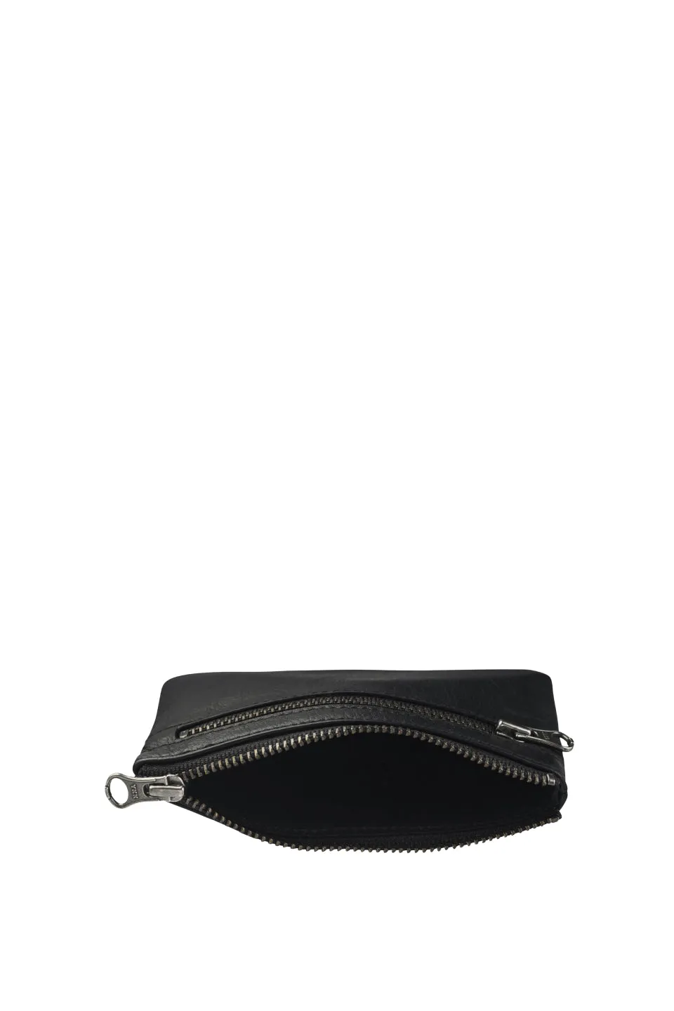 Anarchy Italian Leather Black Purse