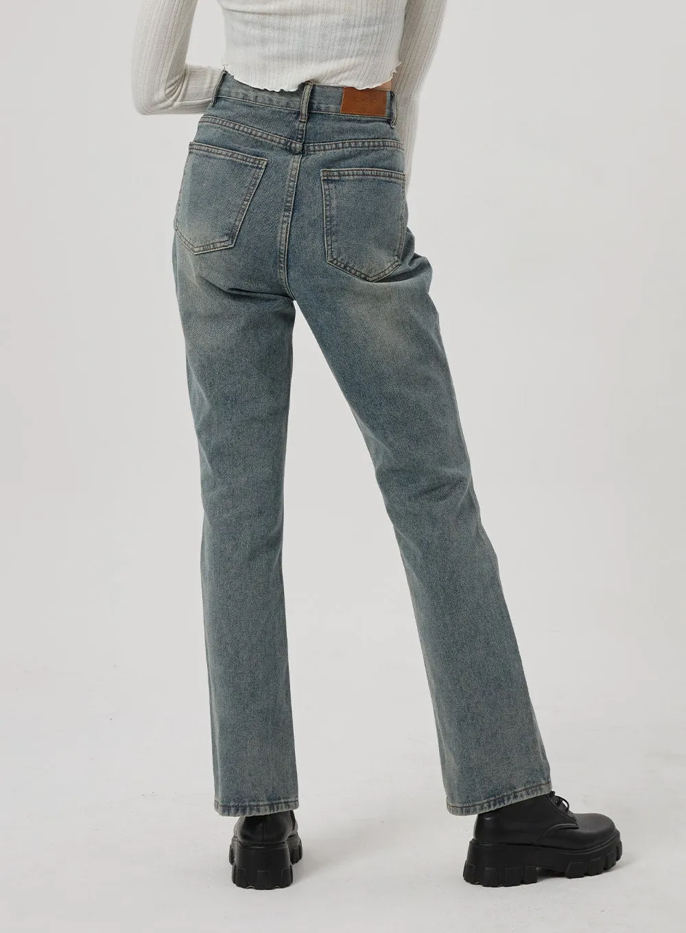 Ankle Bootcut Jeans BF310