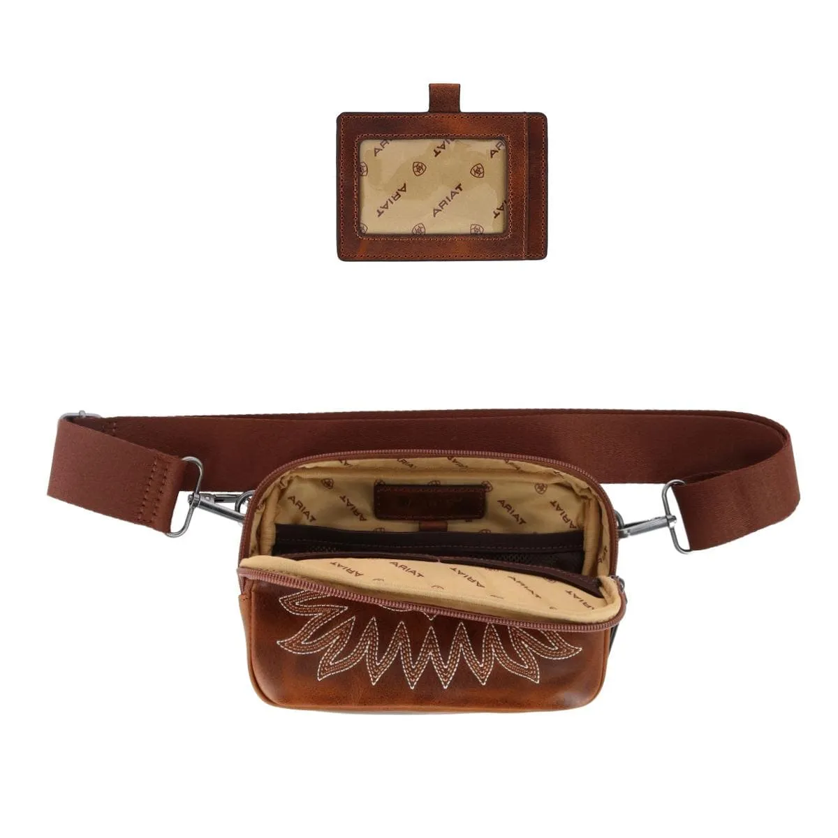 Ariat Casanova Collection Western Belt bag with Card Holder