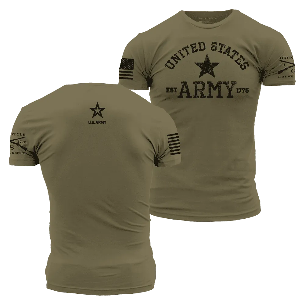 Army Est. 1775 T-Shirt - Military Green