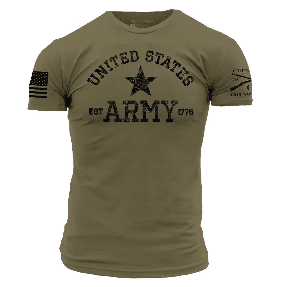 Army Est. 1775 T-Shirt - Military Green