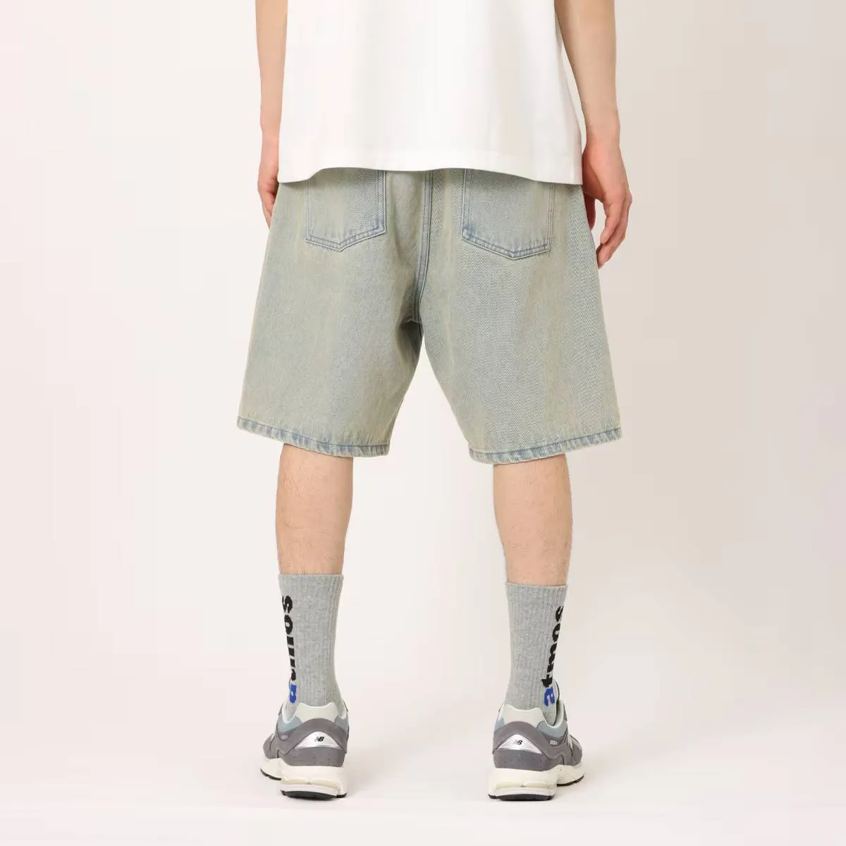 ATMOS DENIM BAGGY SHORT PANTS