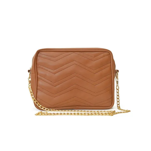 AURA  CROSS BODY BROWN