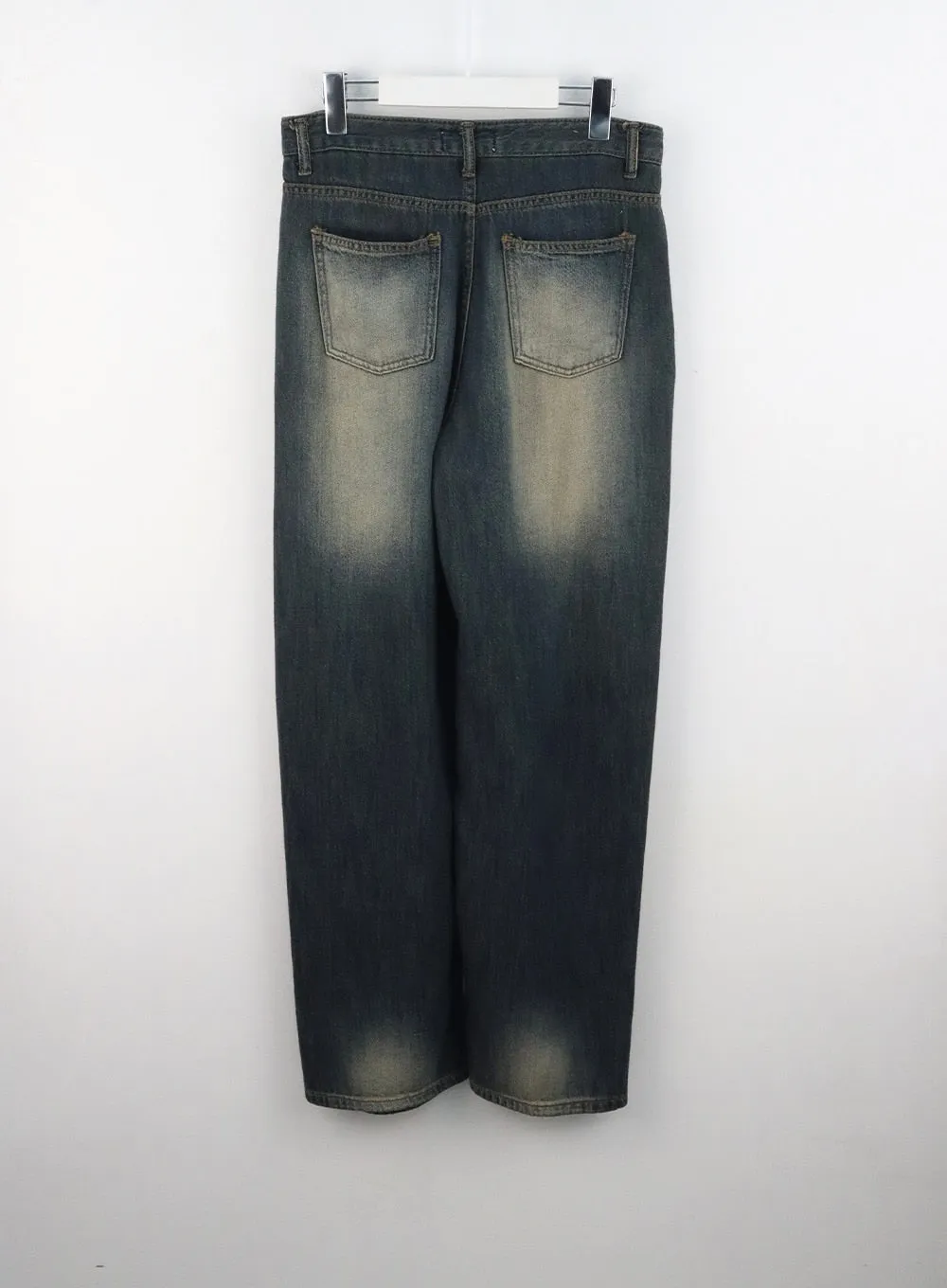 Baggy Dark-Wash Jeans CL314