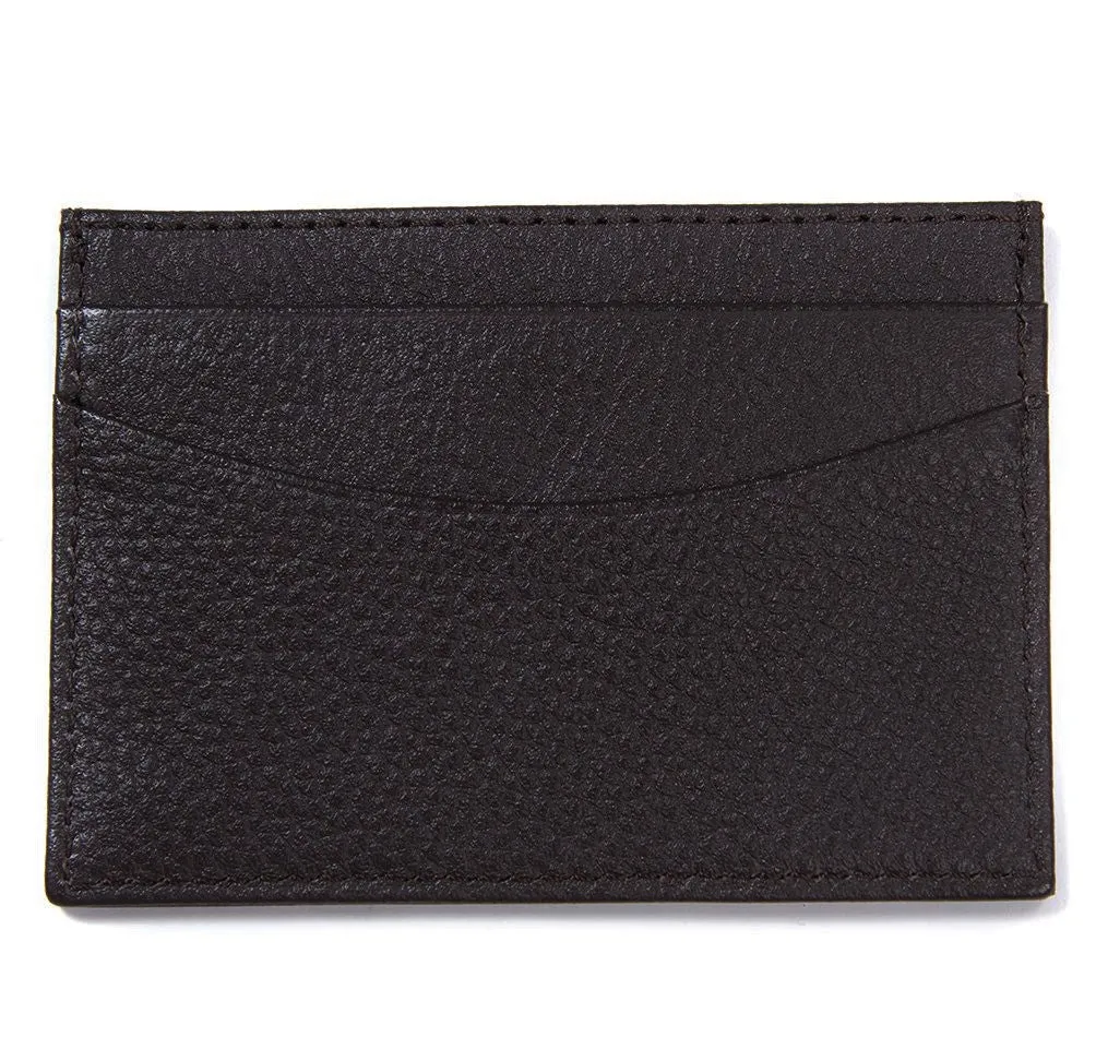 Barbour Men's Amble Leather Credit Card Holder Wallet