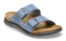 Birkenstock Arizona Crosstown Elemental Blue Oiled Leather