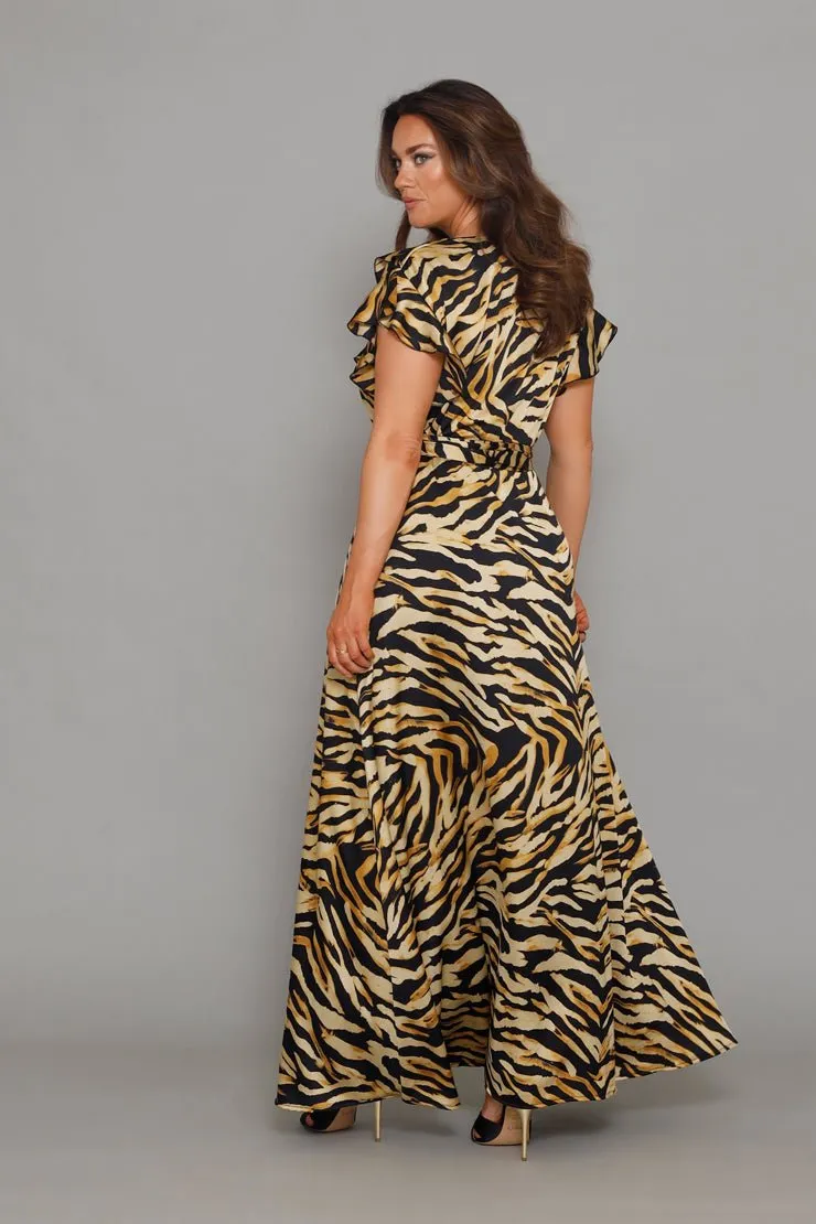 Birkin Tiger Maxi Dress