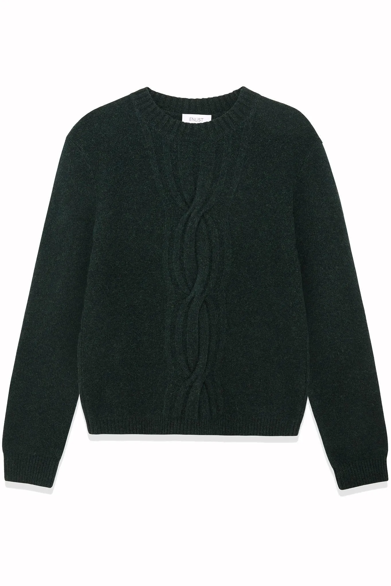 Cable Knit Merino Wool Sweater