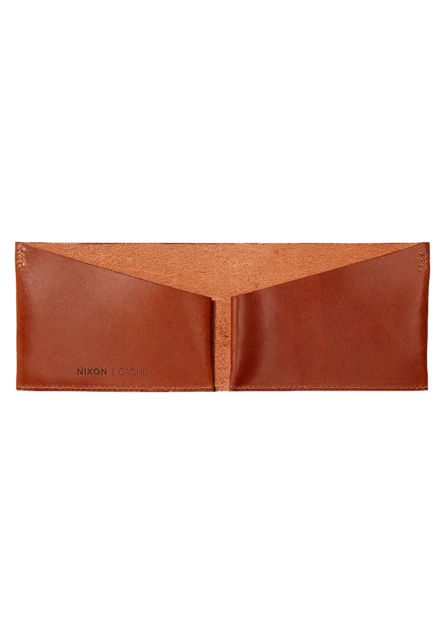 Cache Bifold Wallet - Saddle