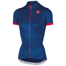 Castelli Womens Anima Jersey - Surf Blue