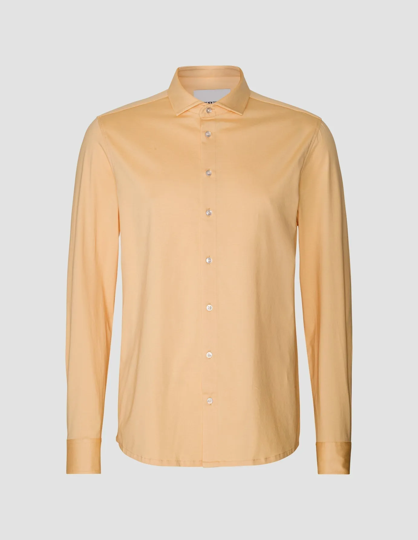 Classic Shirt Brick Yellow Slim