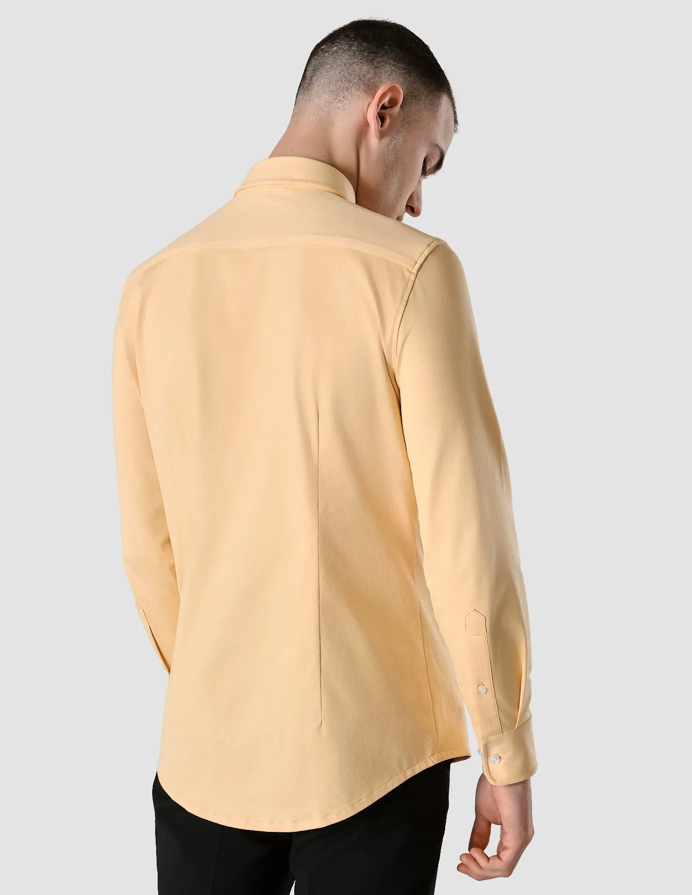 Classic Shirt Brick Yellow Slim