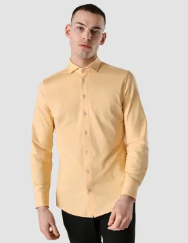 Classic Shirt Brick Yellow Slim