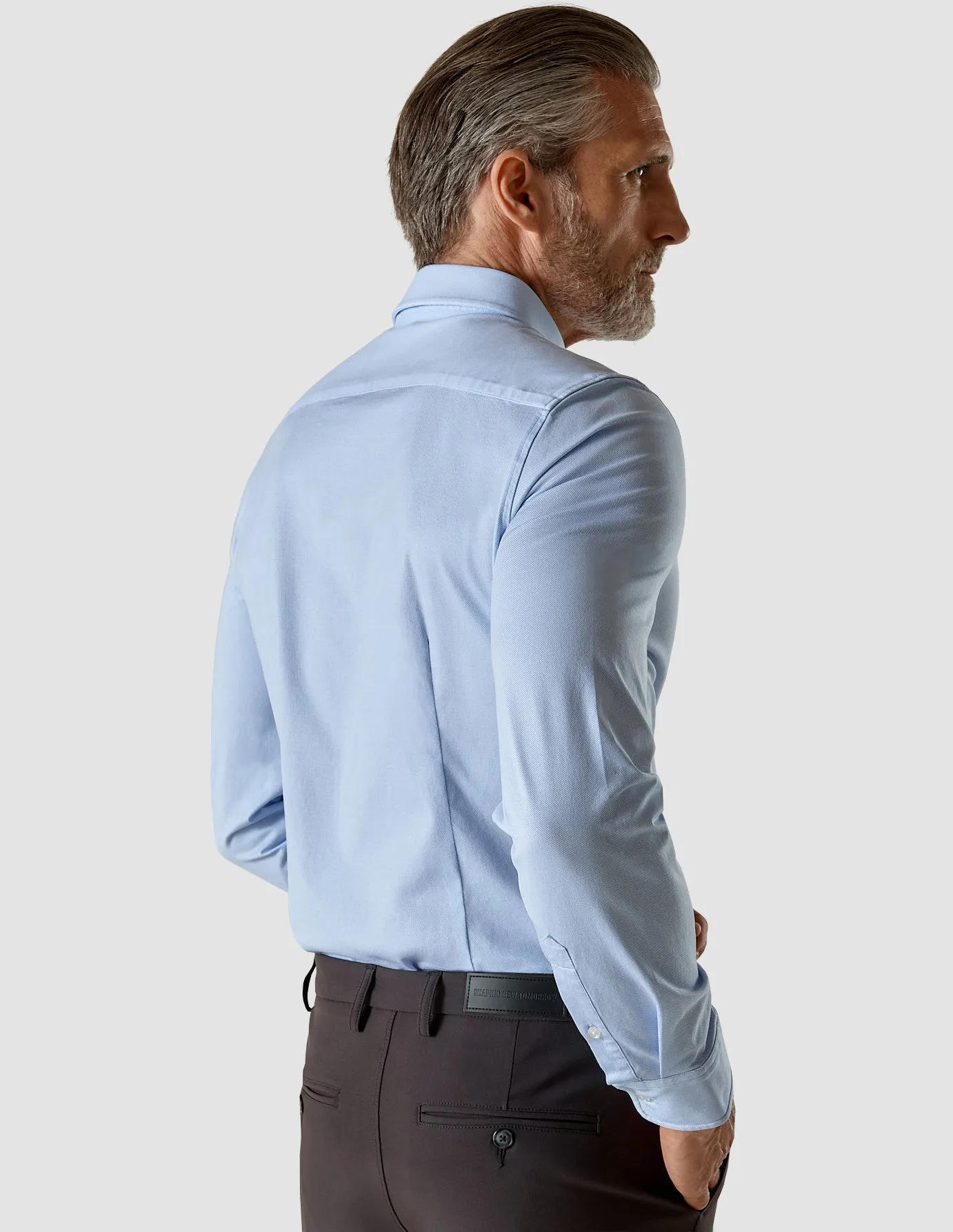 Classic Shirt Light Blue Twill Slim