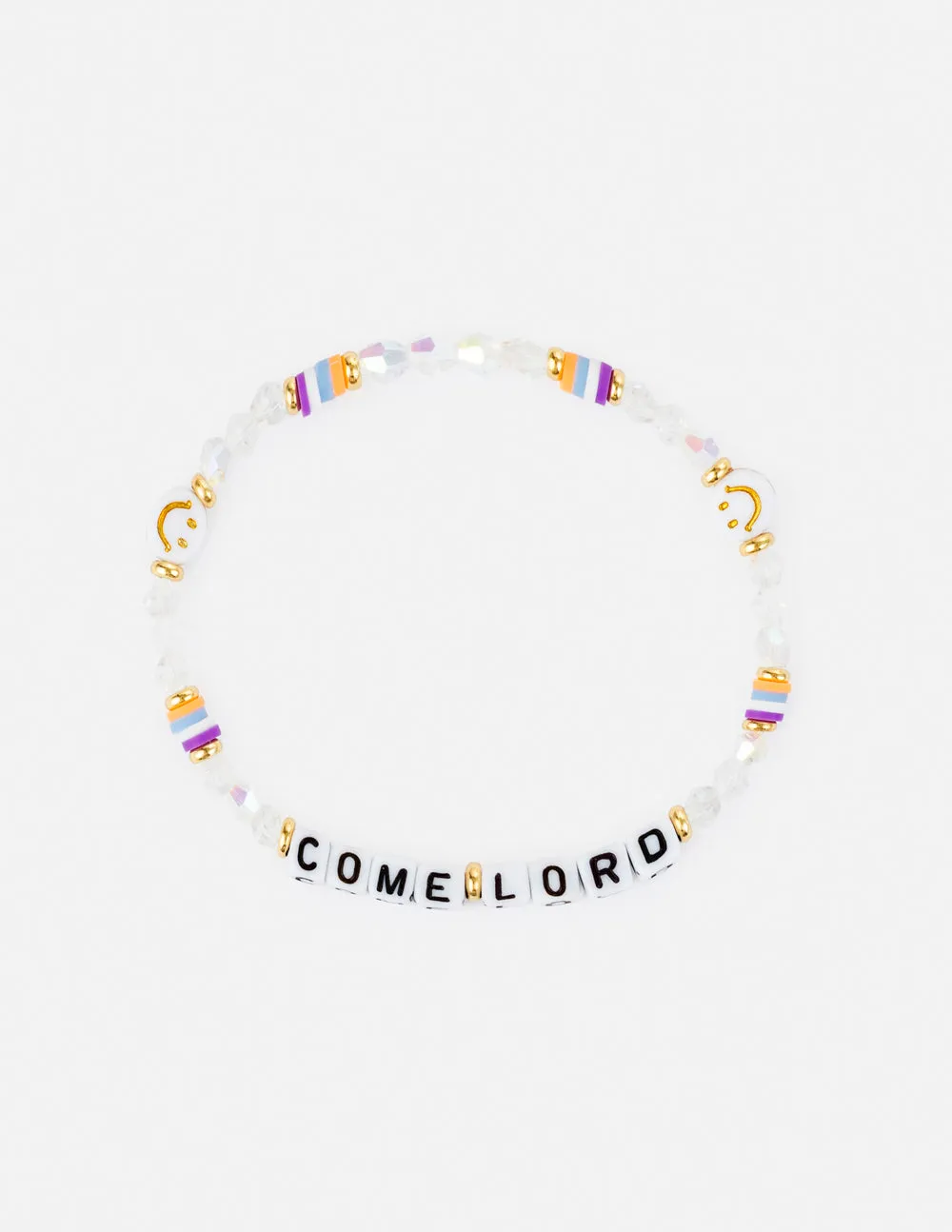 Come Lord Letter Bracelet