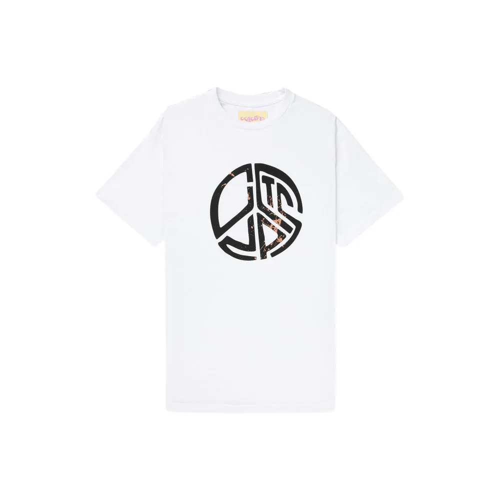 Concepts Logo Splatter Mud Tee (White)