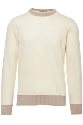 Contrast Trim Sweater