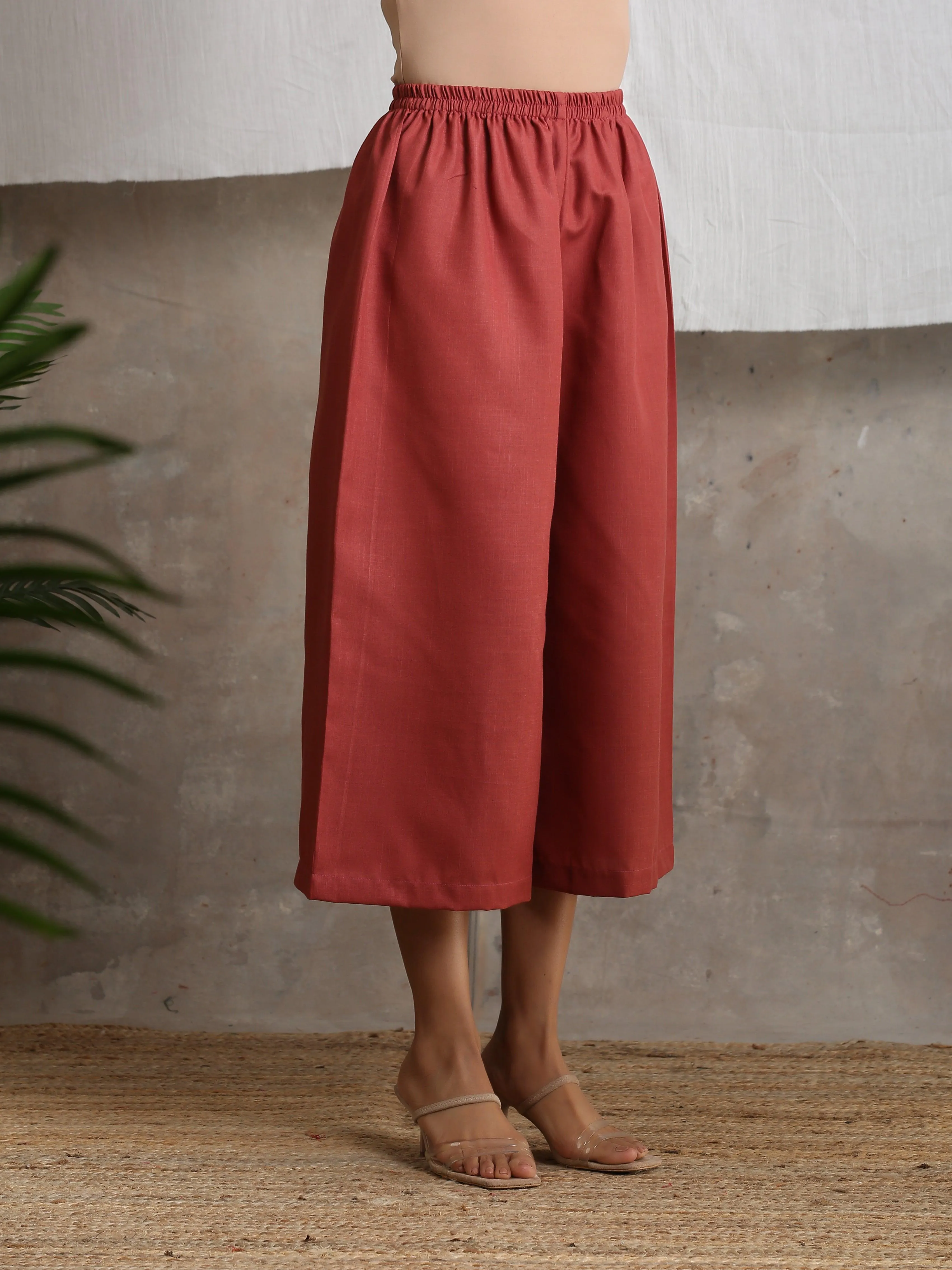 Cotton Linen Palazzo