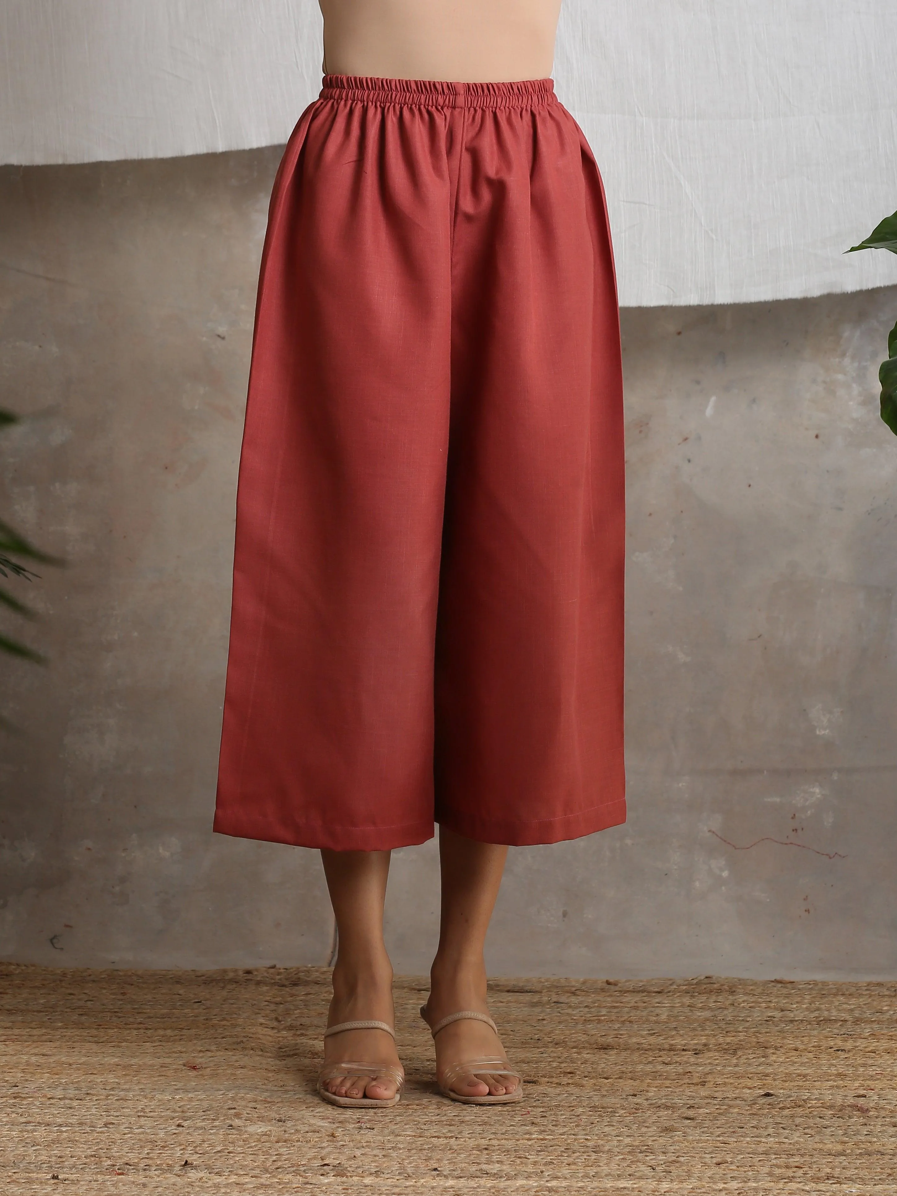 Cotton Linen Palazzo