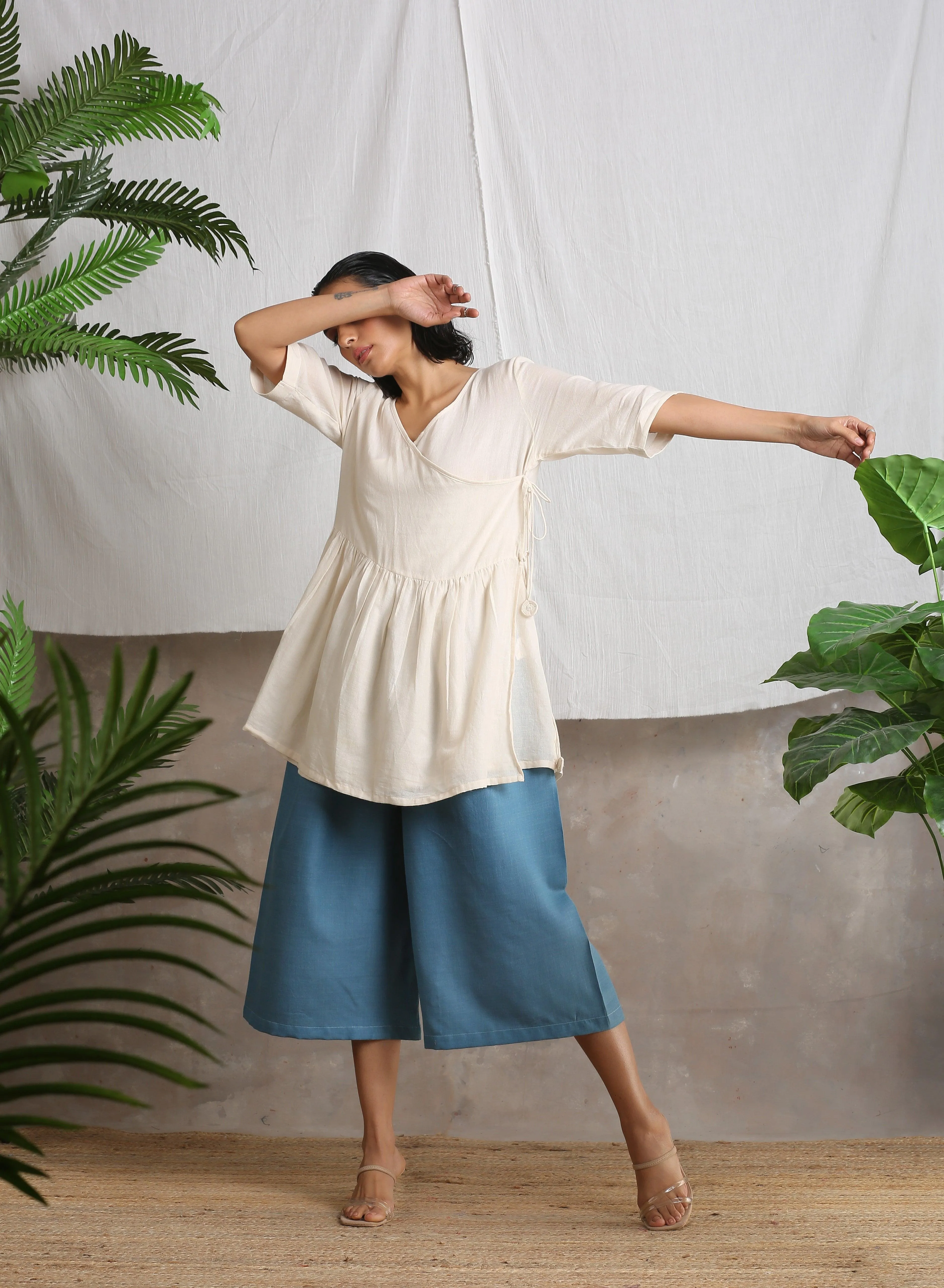 Cotton Linen Palazzo