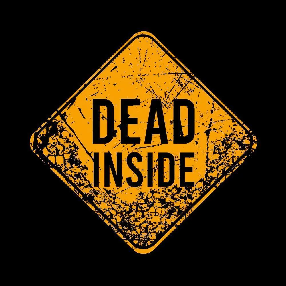 Dead Inside T-Shirt - Black