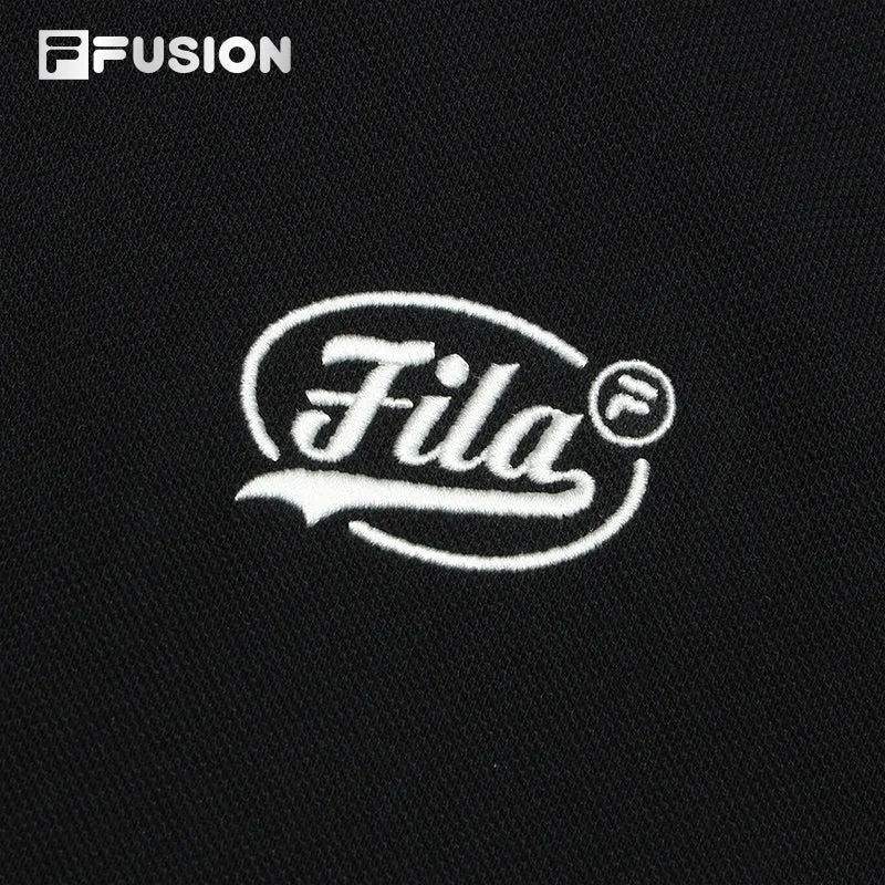 FILA FUSION INLINE CULTURE Men Short Sleeve Polo in Black