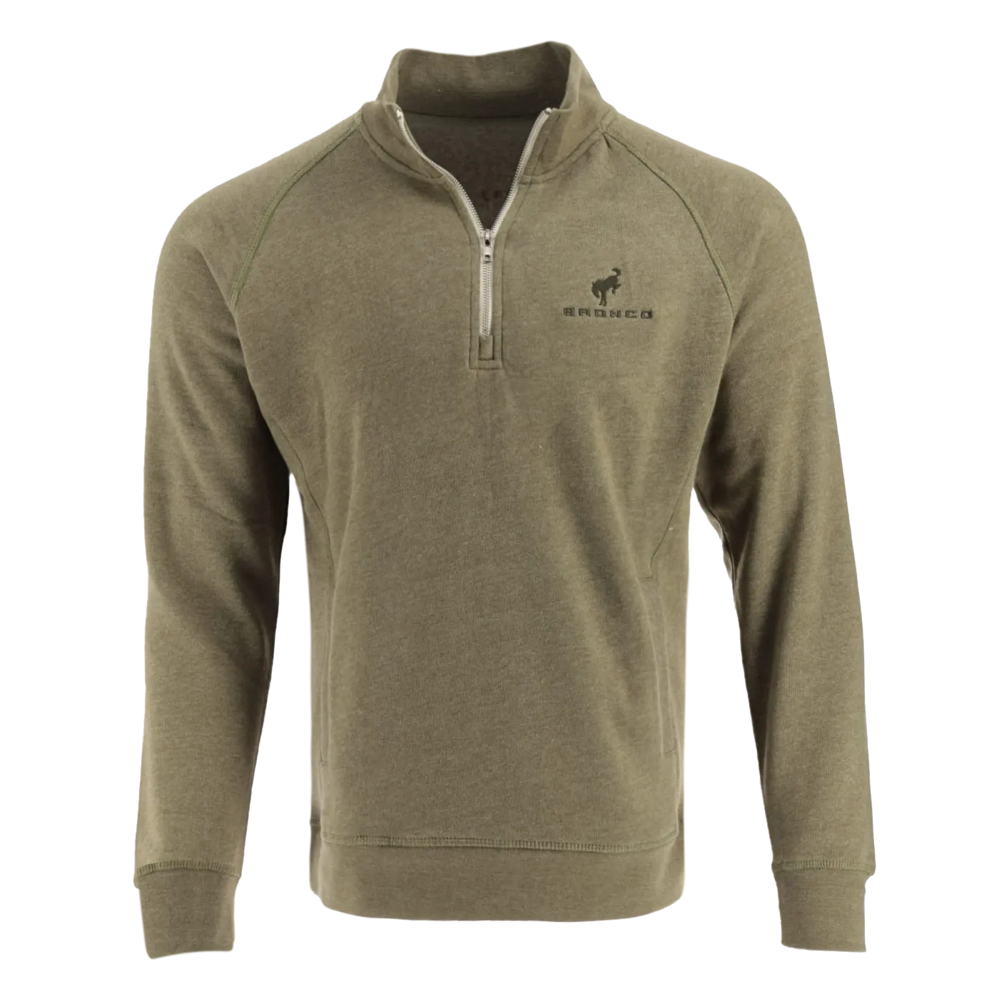 Ford Bronco Men's Bronco Logo 1/4 Zip Pullover Sweatshirt