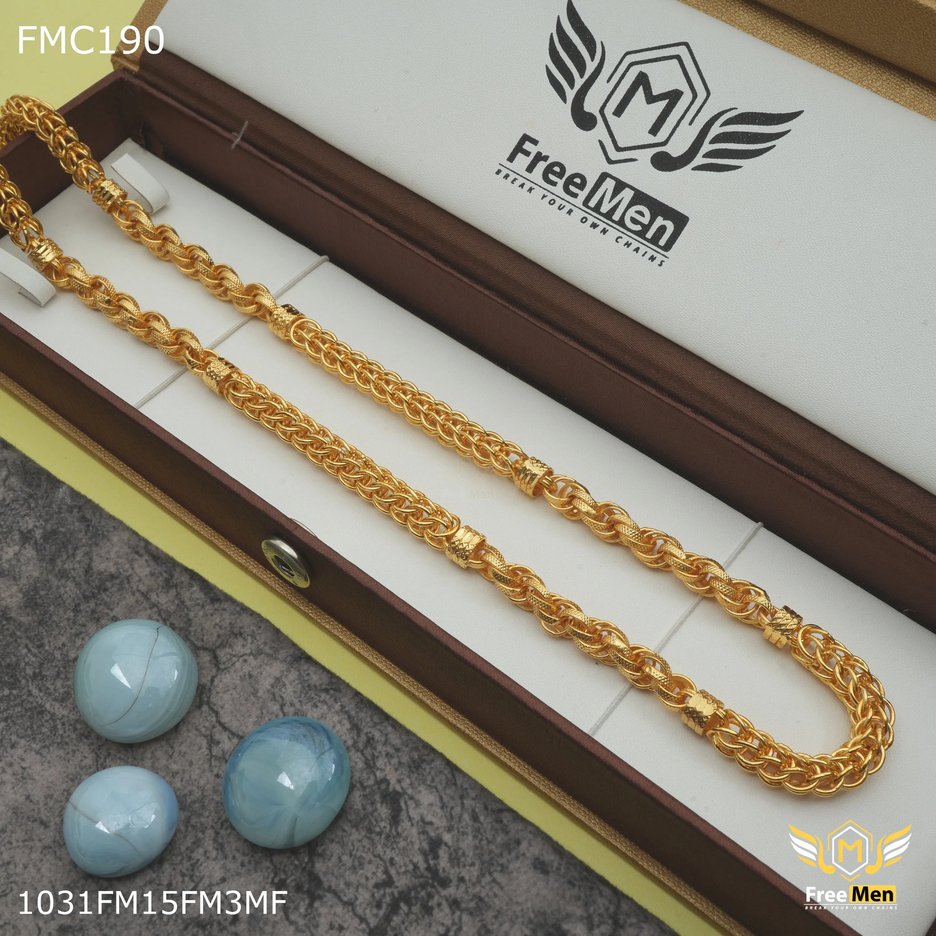 Freemen Fantastic long Royal Indo Chain for Man - FMC190