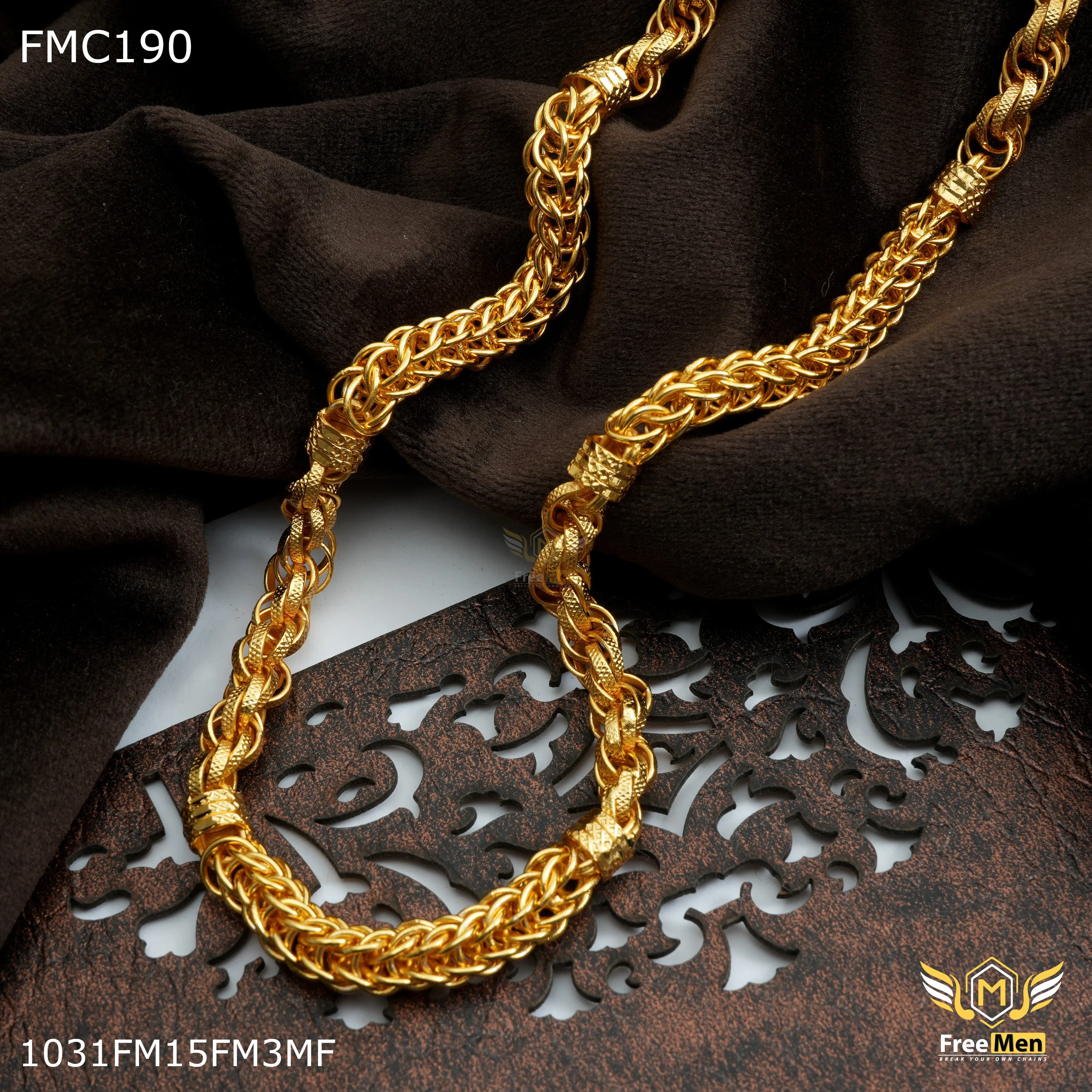 Freemen Fantastic long Royal Indo Chain for Man - FMC190