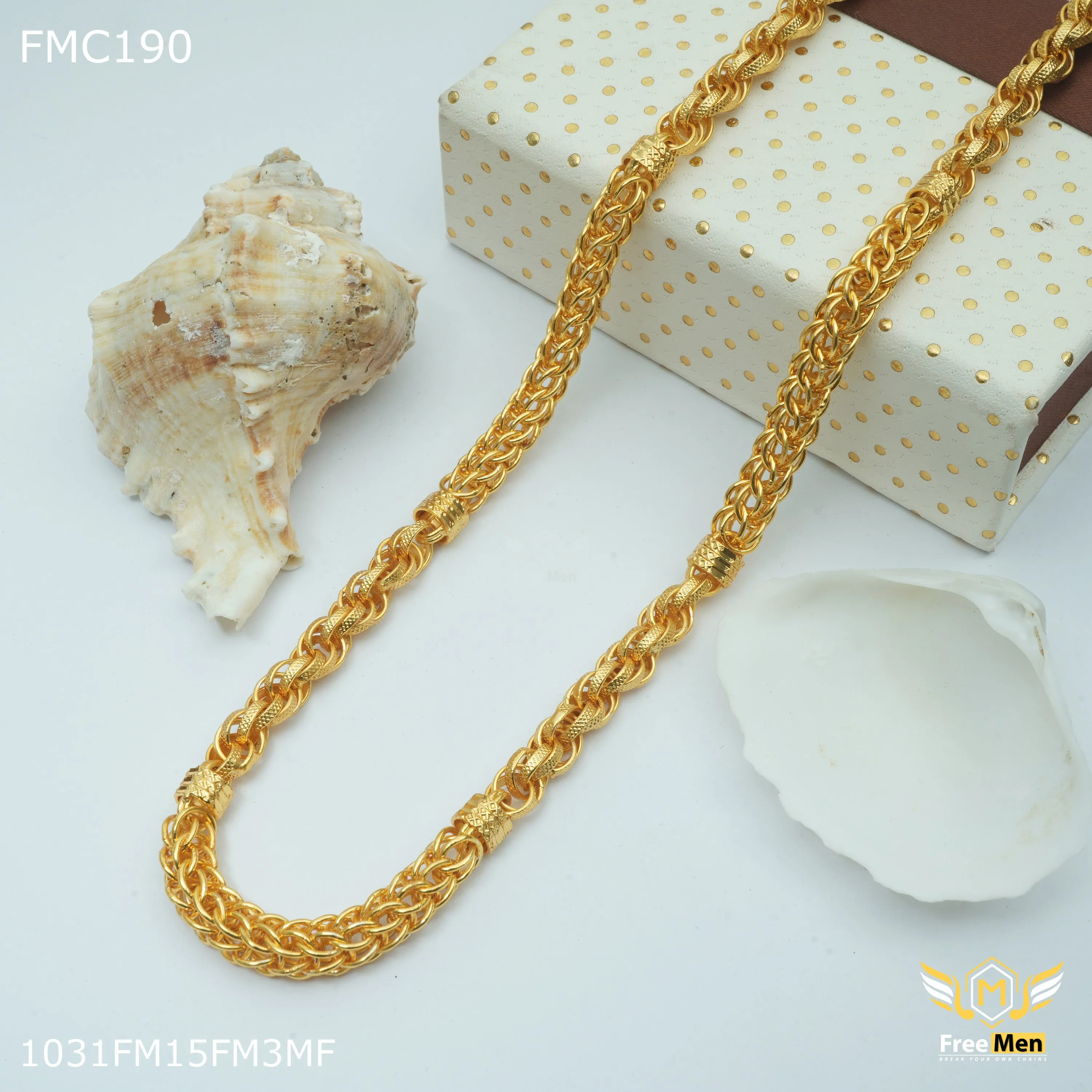 Freemen Fantastic long Royal Indo Chain for Man - FMC190