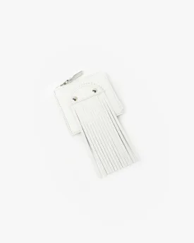 Fringe Wallet in White