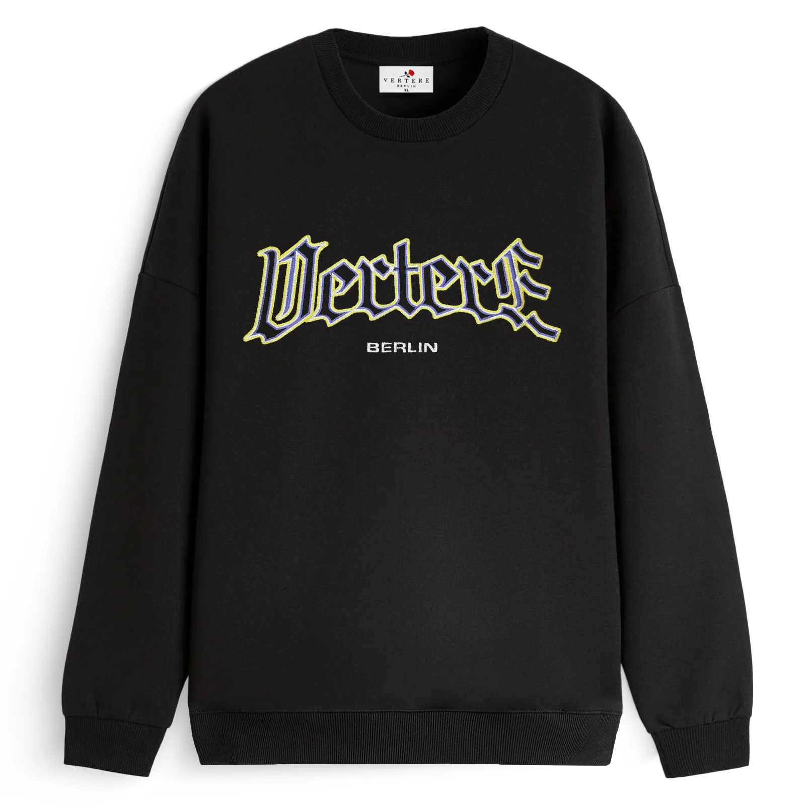 GLASS LOGO SWEATER - BLACK