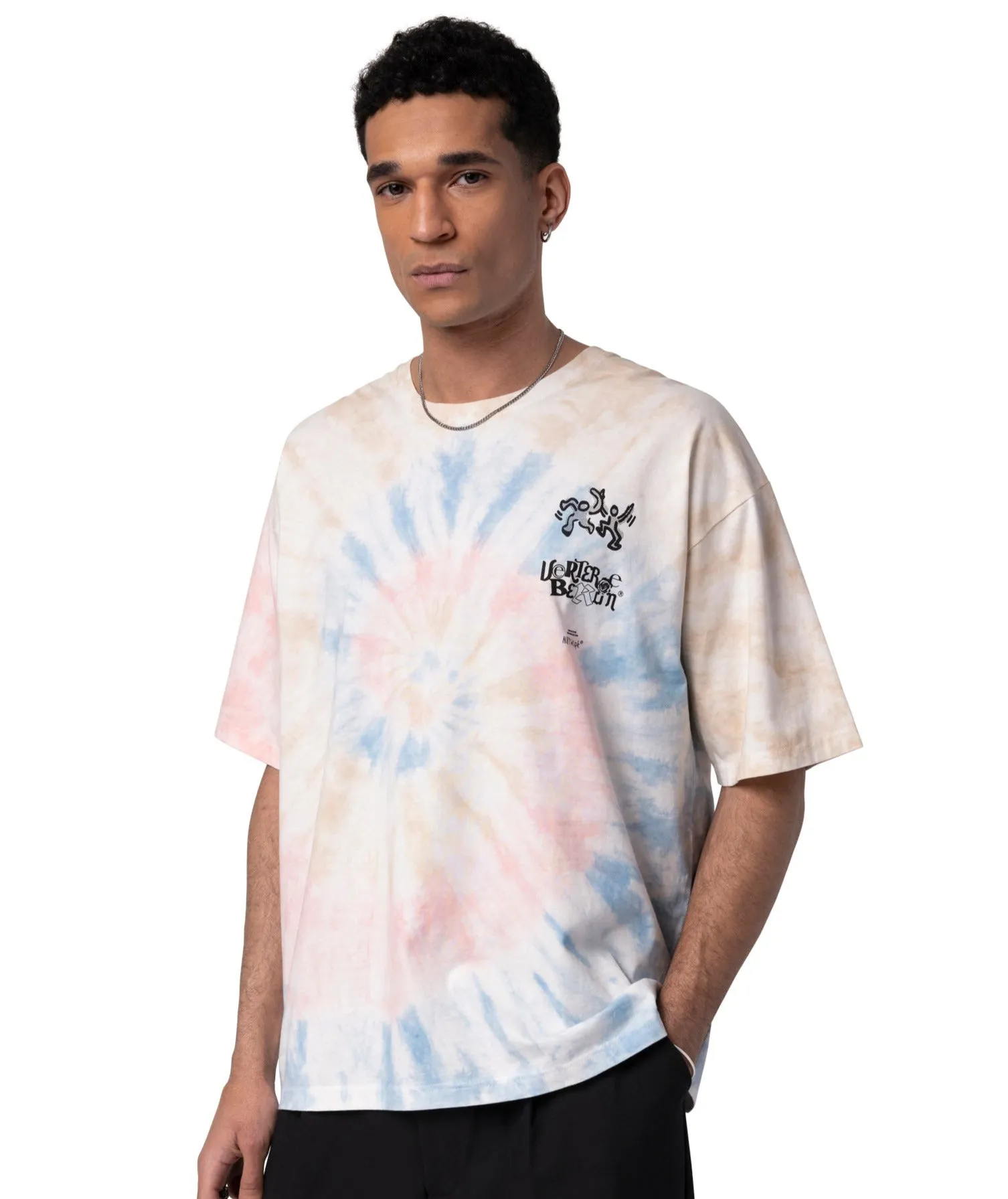 GROOVE GENERATOR T-SHIRT - MULTI TIE DYE