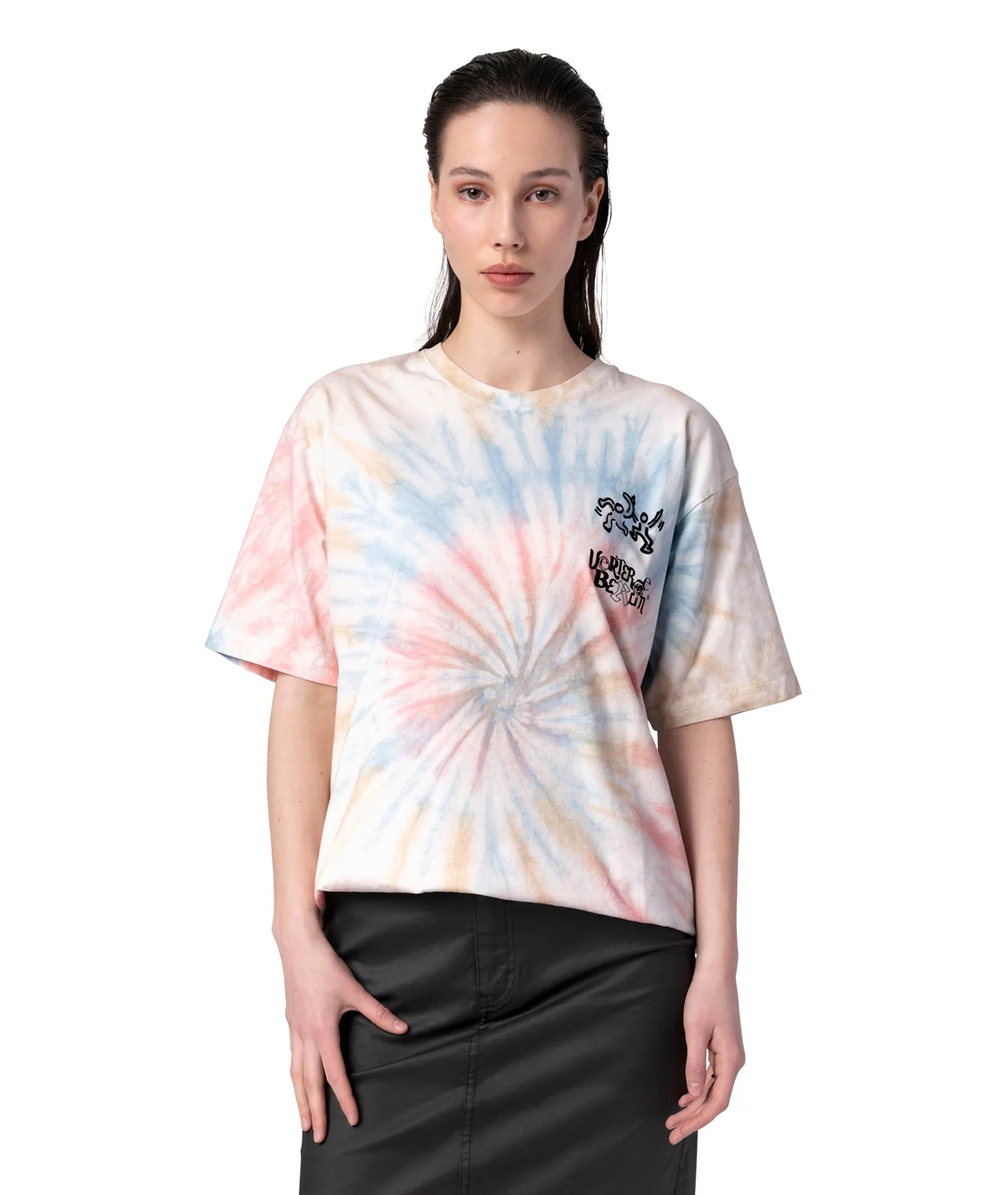 GROOVE GENERATOR T-SHIRT - MULTI TIE DYE