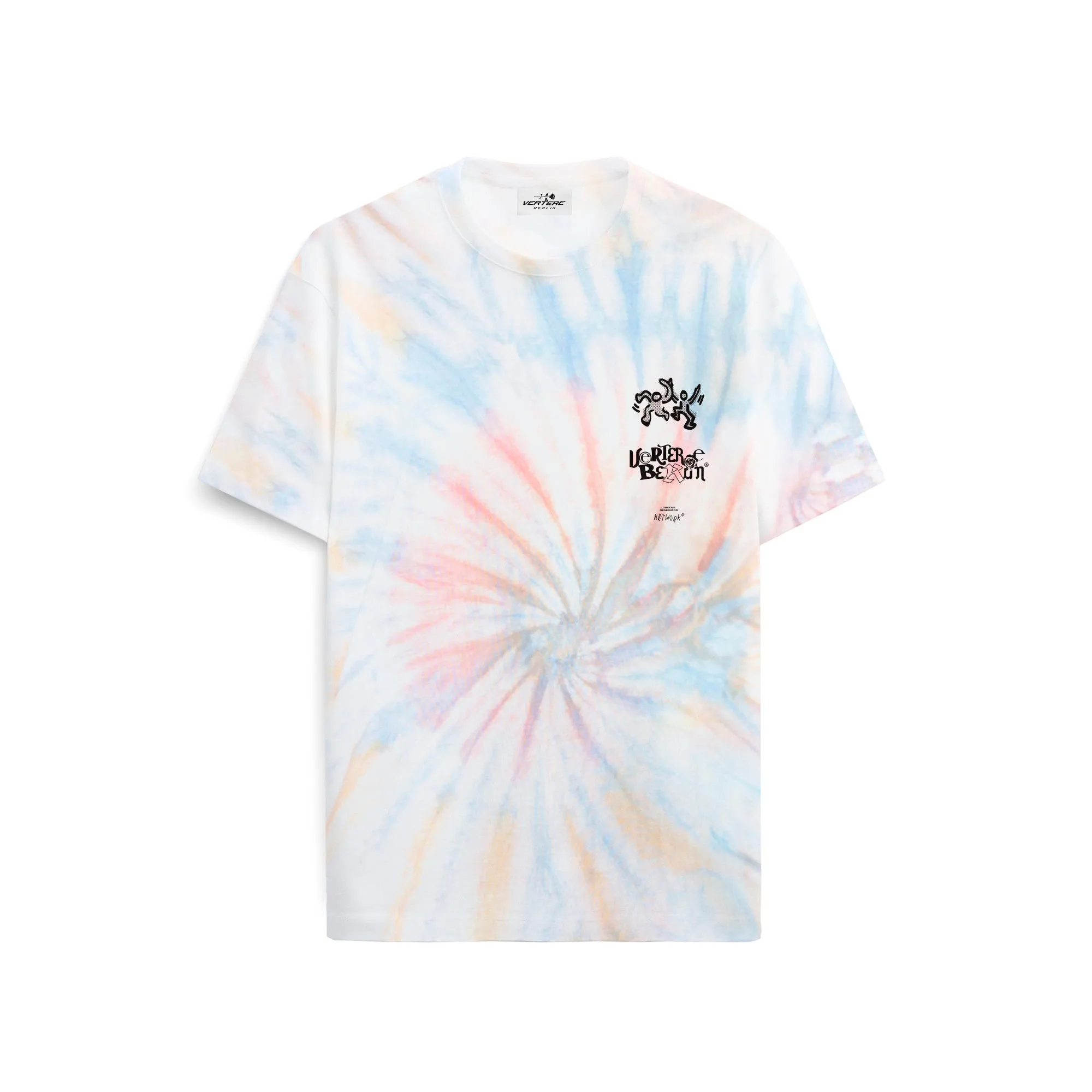 GROOVE GENERATOR T-SHIRT - MULTI TIE DYE