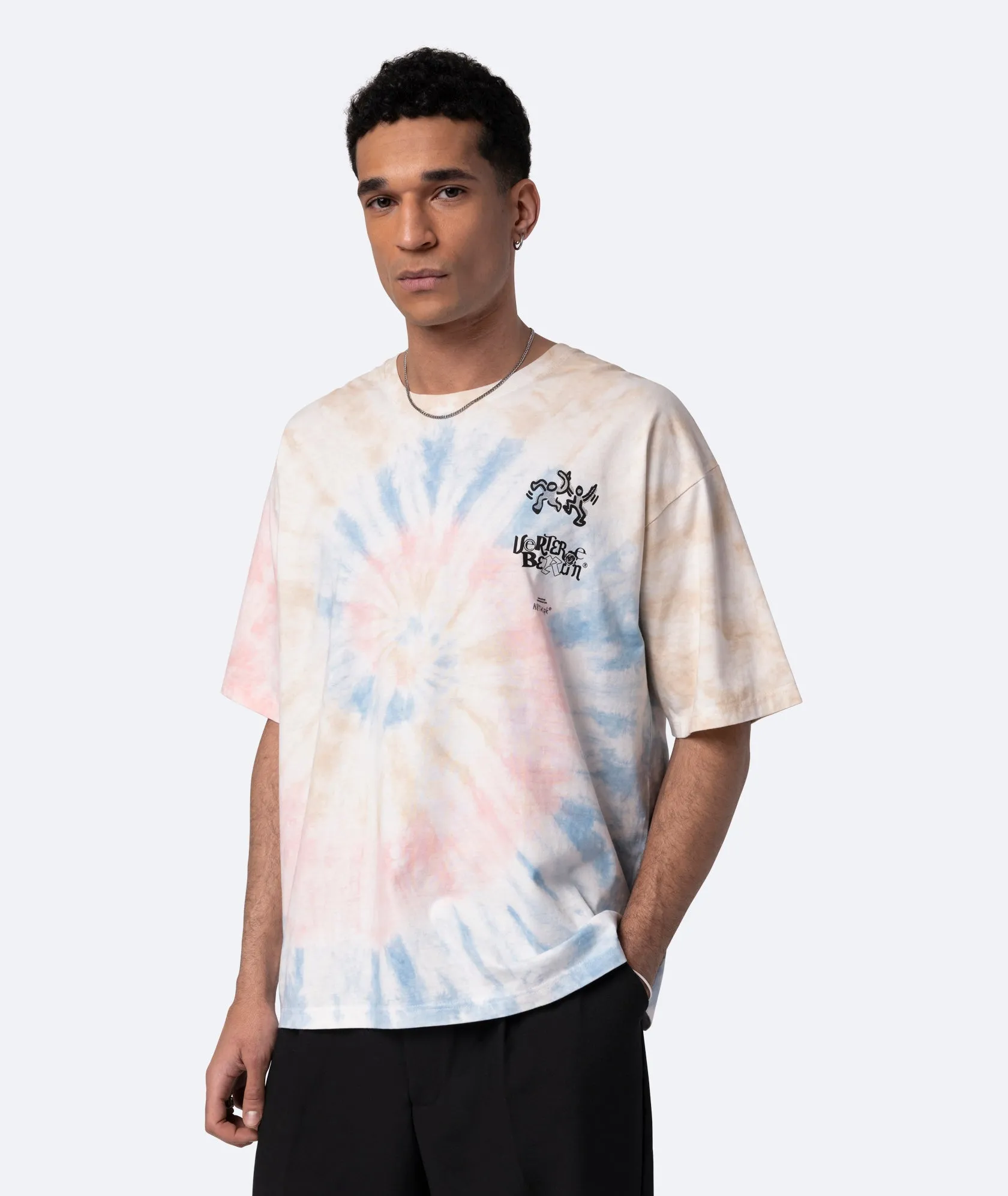 GROOVE GENERATOR T-SHIRT - MULTI TIE DYE