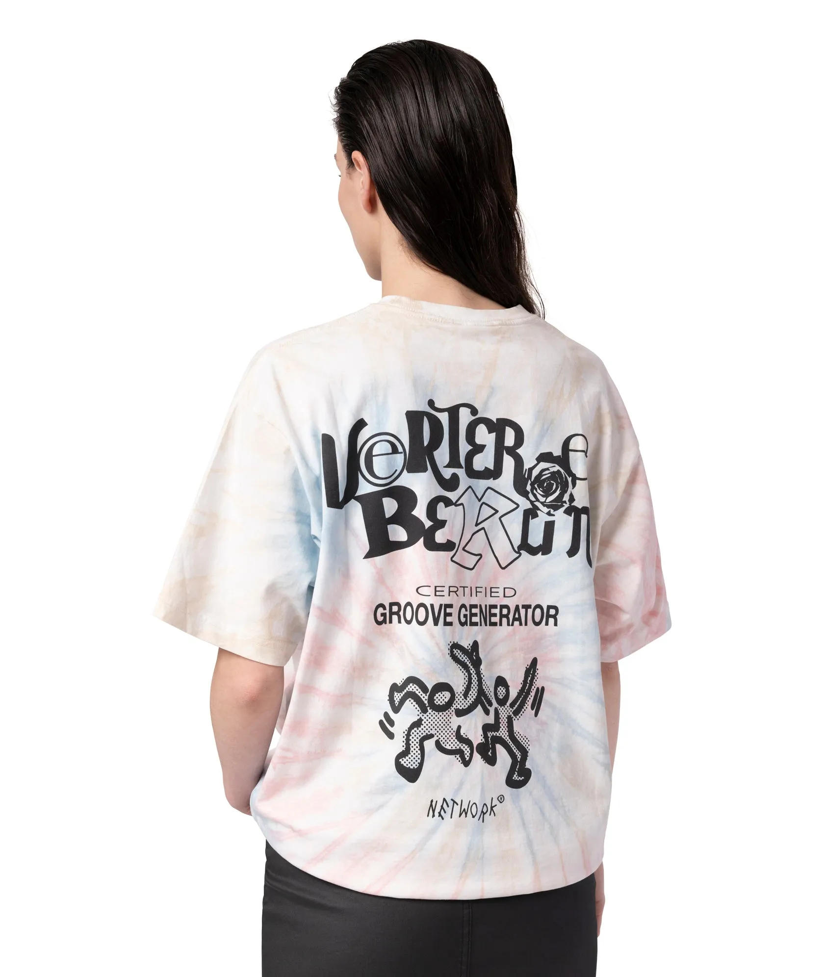 GROOVE GENERATOR T-SHIRT - MULTI TIE DYE