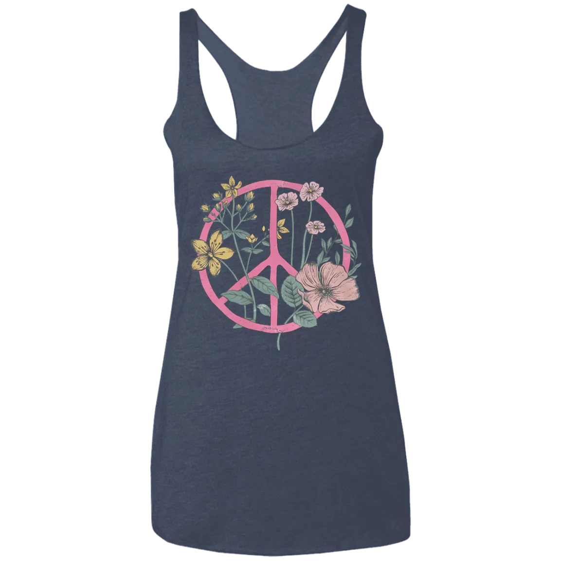 Hippie Circle Flower Tank