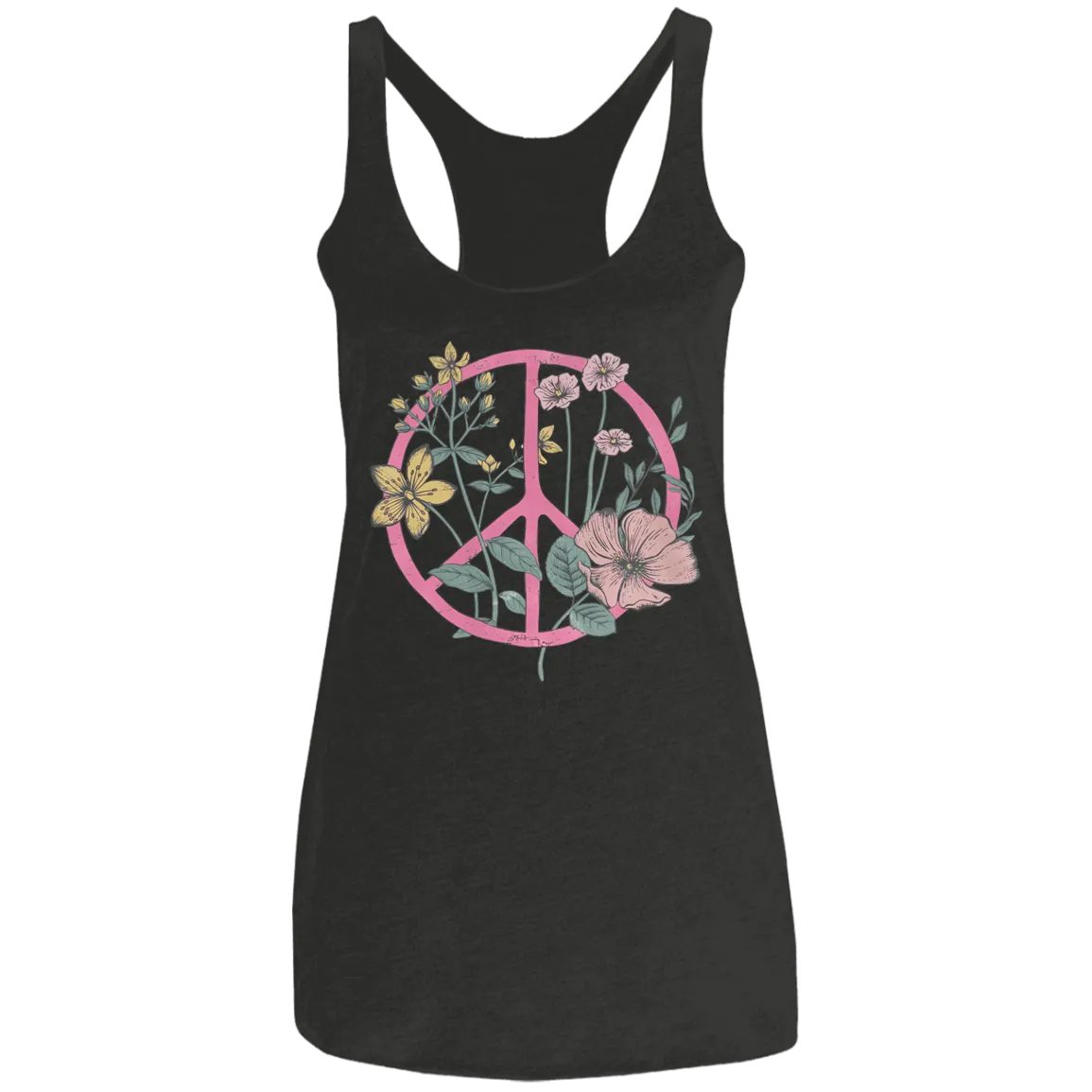 Hippie Circle Flower Tank