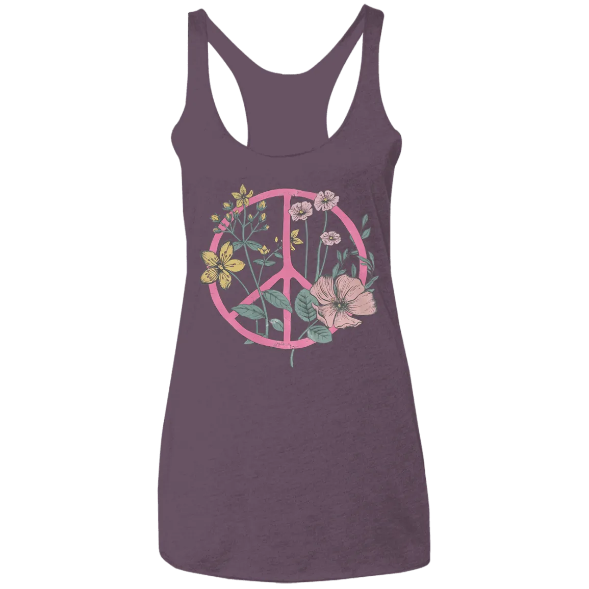 Hippie Circle Flower Tank