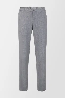 Incotex Grey Woven Trousers