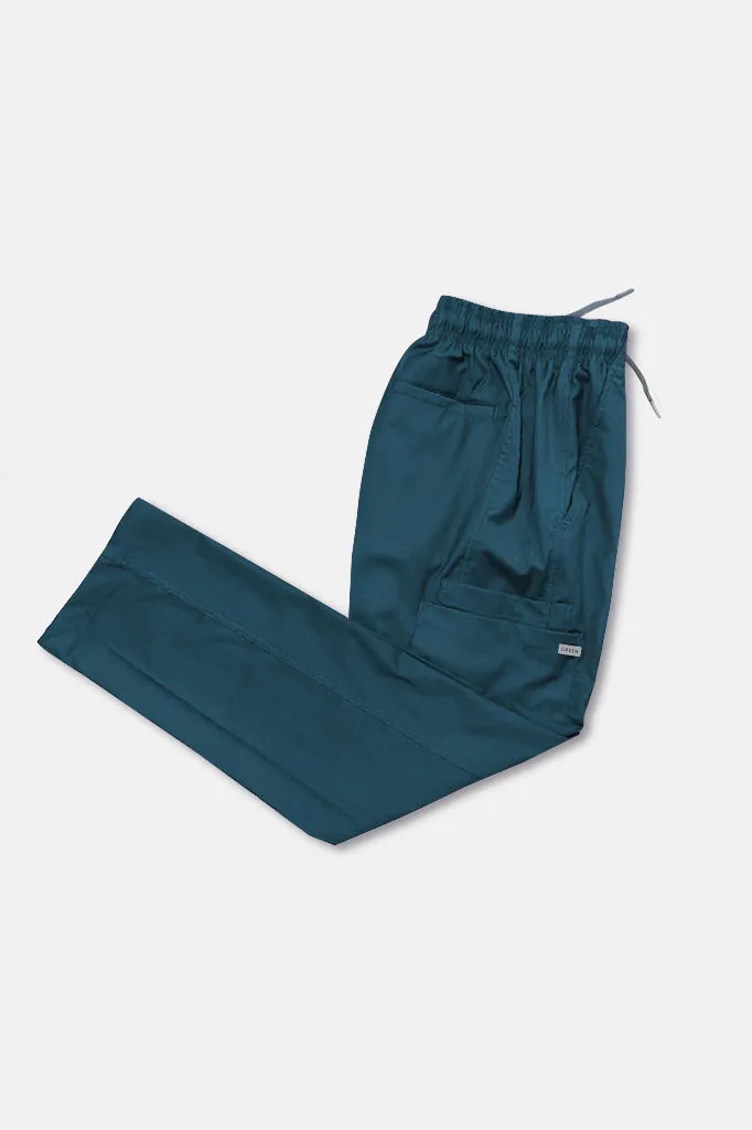 Jamie Teal Scrub Pants, Unisex