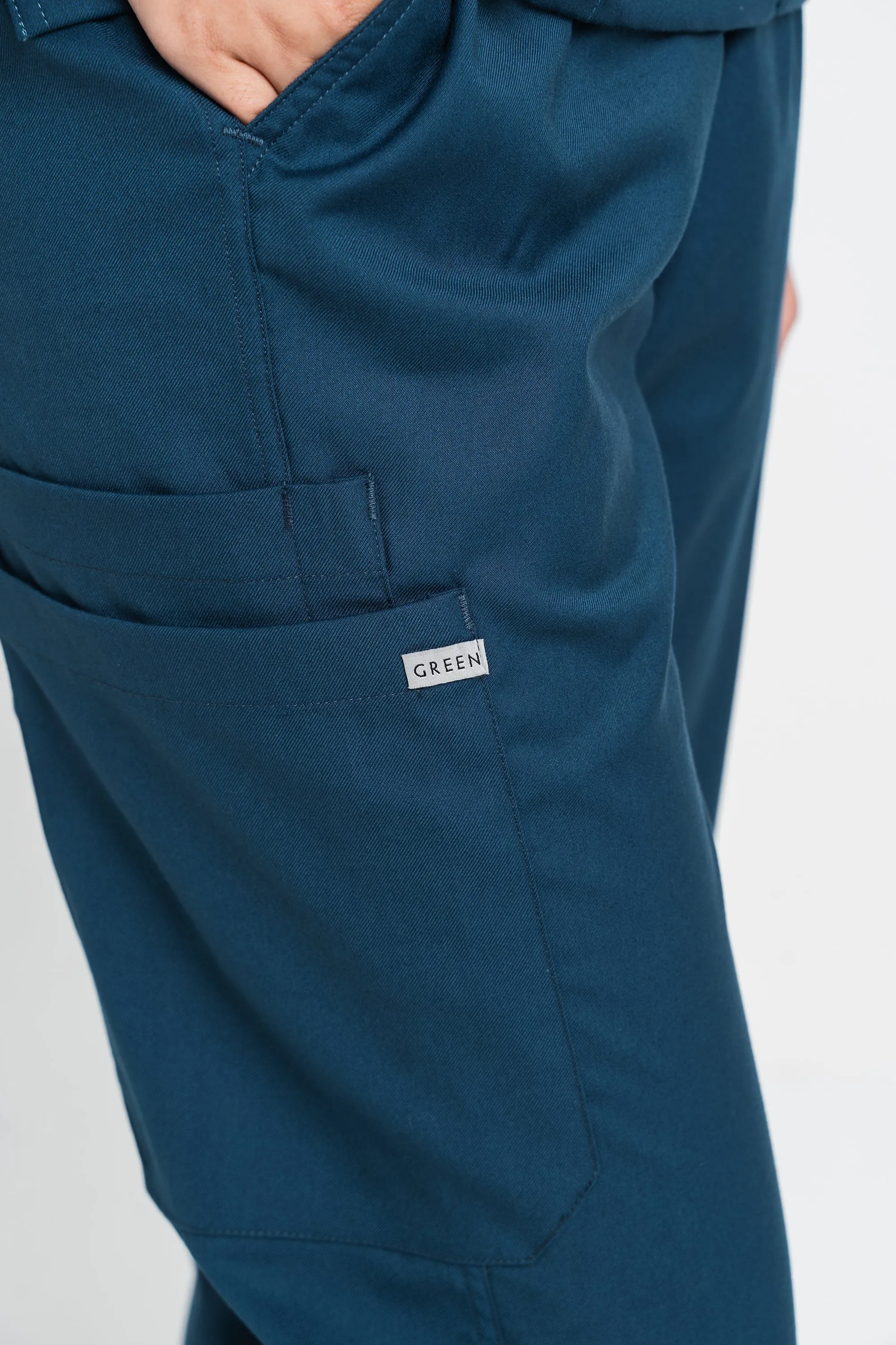 Jamie Teal Scrub Pants, Unisex