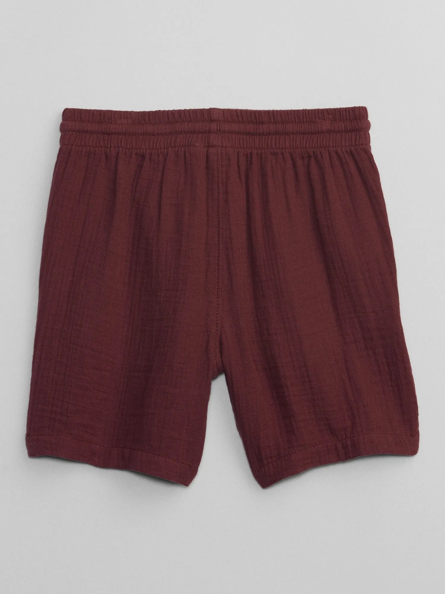 Kids Gauze Pull-On Shorts with Washwell