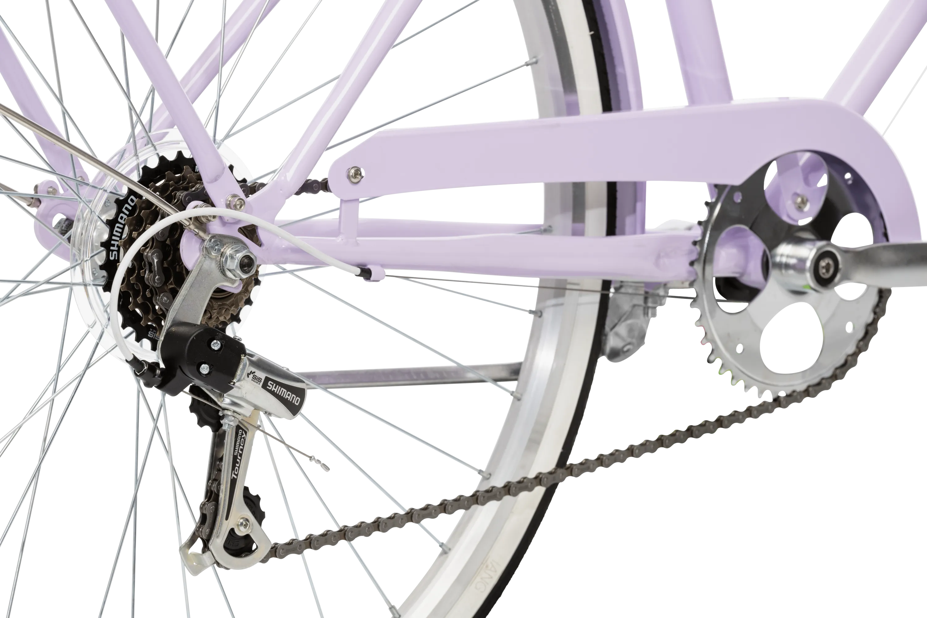 Ladies Classic Plus Vintage Bike Lavender