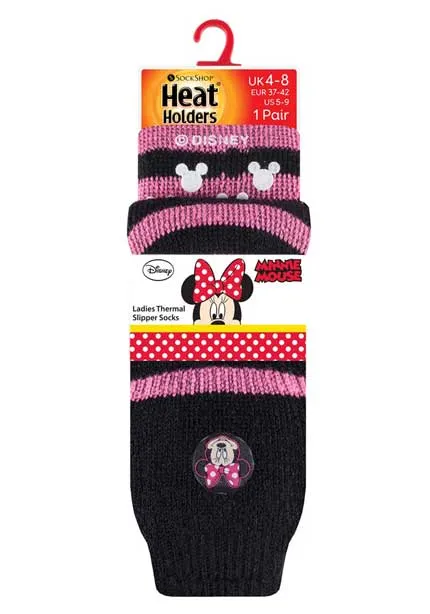 Ladies Original Slipper Socks - Minnie Mouse