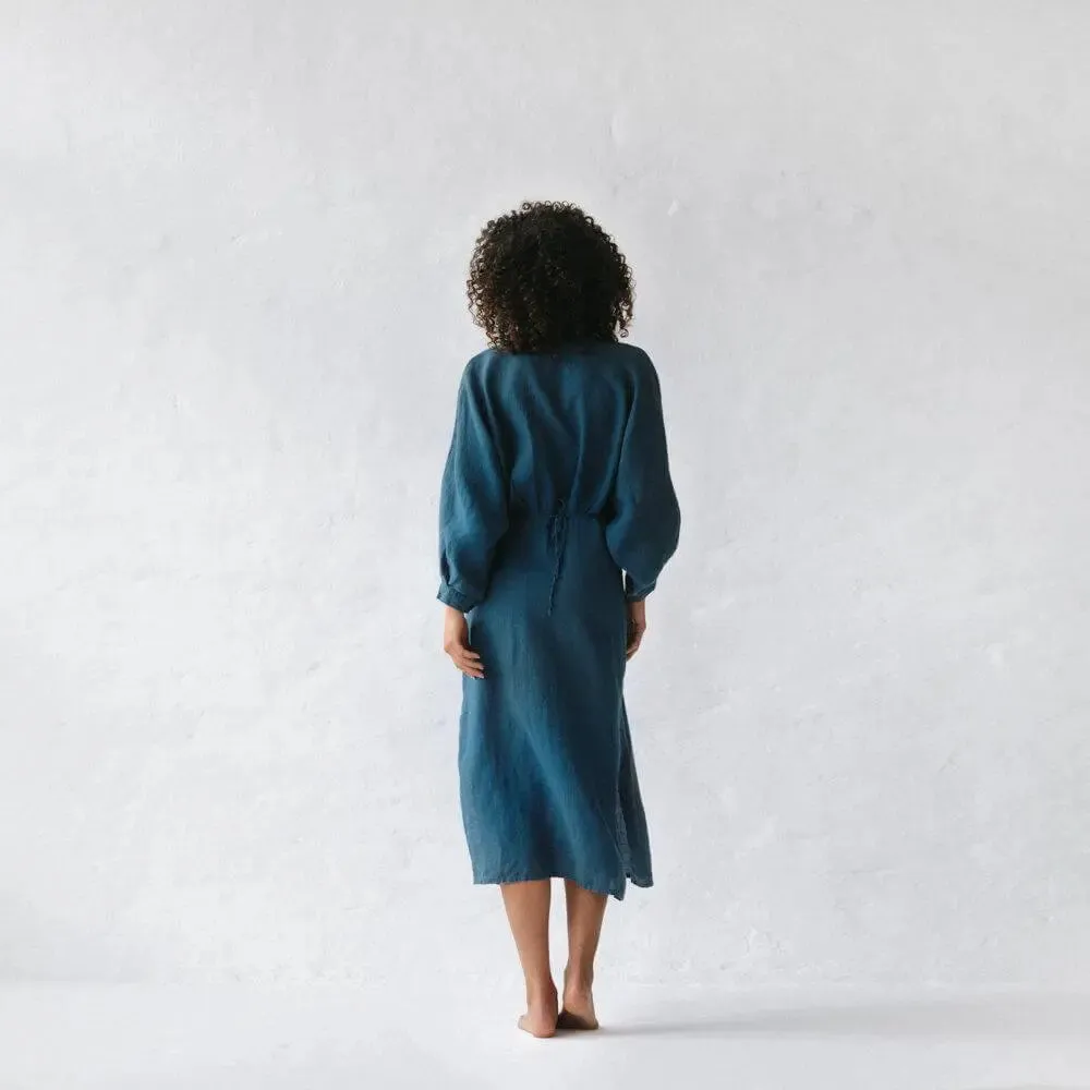 Linen Dress Nea Blue by Seaside Tones