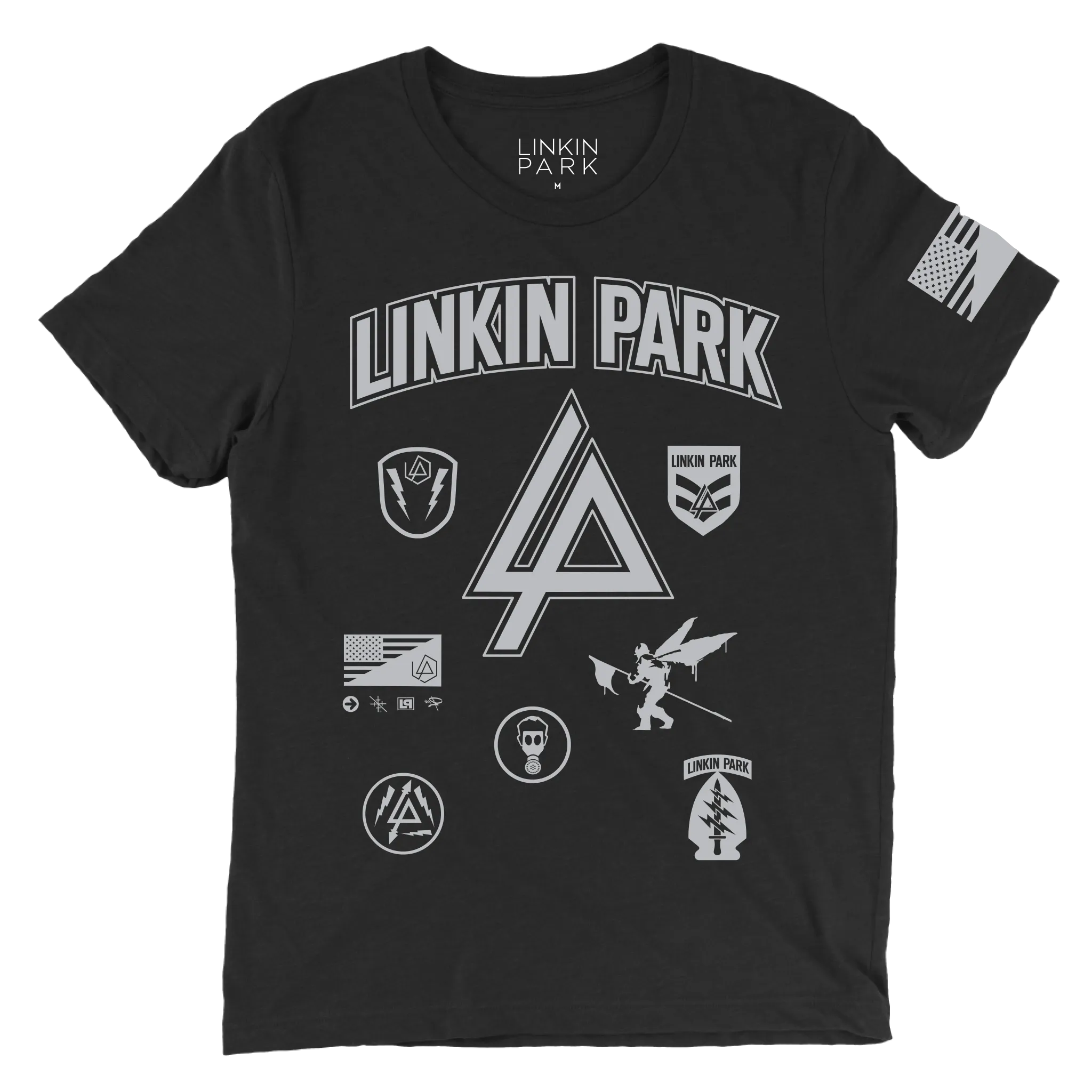 LP Patches Black Tee